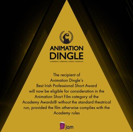 Congratulations to Animation Dingle on Becoming an Academy qualifying festival for Short Film Awards