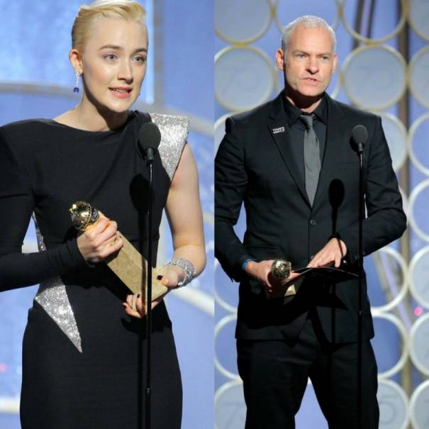 Bord Scannán na hÉireann/the Irish Film Board Congratulates Saoirse Ronan and Martin McDonagh on Golden Globe Accolades