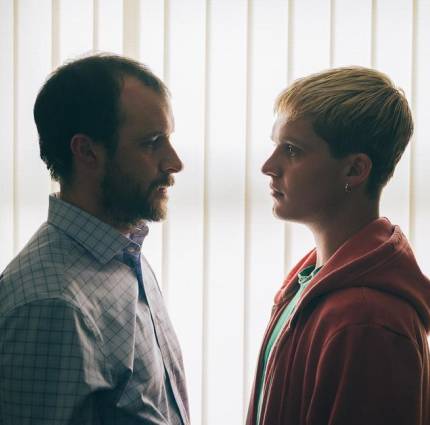 Tom Vaughan-Lawlor and Mark O’Halloran attend the Venice Film Festival for the World Premiere of new Irish Film Rialto today