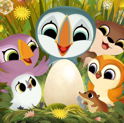 Cartoon Saloon and Screen Ireland support the premiere of Ukrainian-voiced version of Puffin Rock and The New Friends