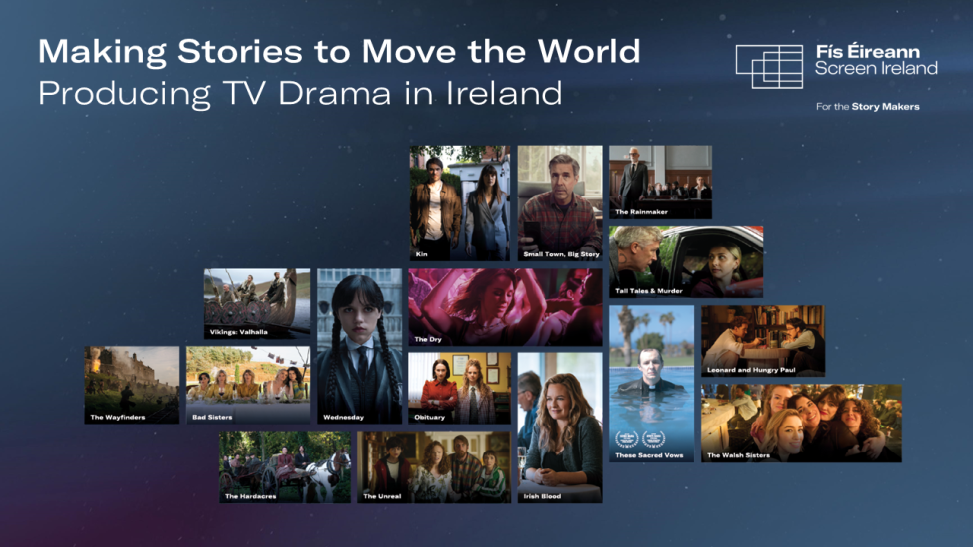 Screen Ireland at Series Mania: Making Stories to Move the World