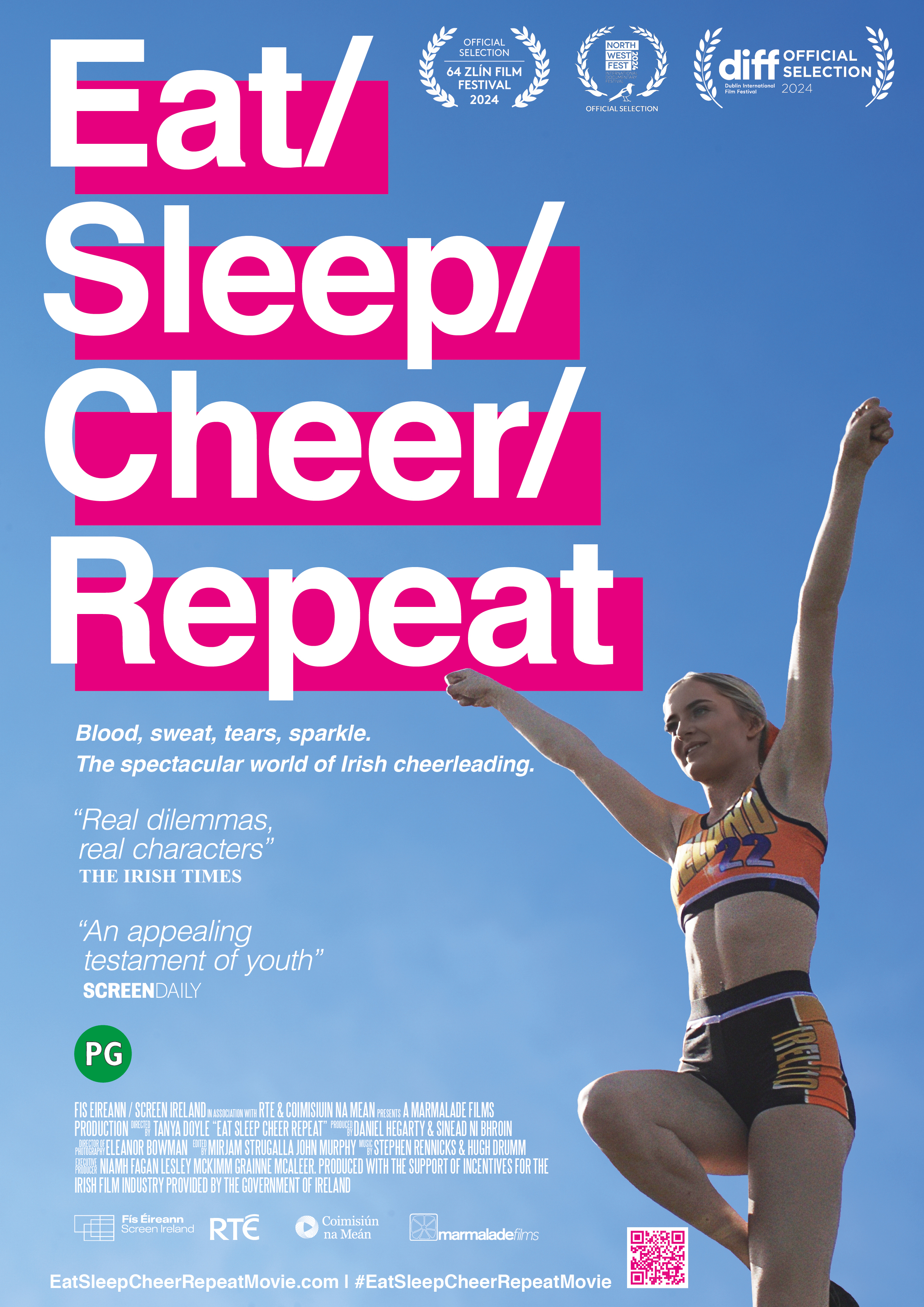 Sleep Cheer Repeat film poster