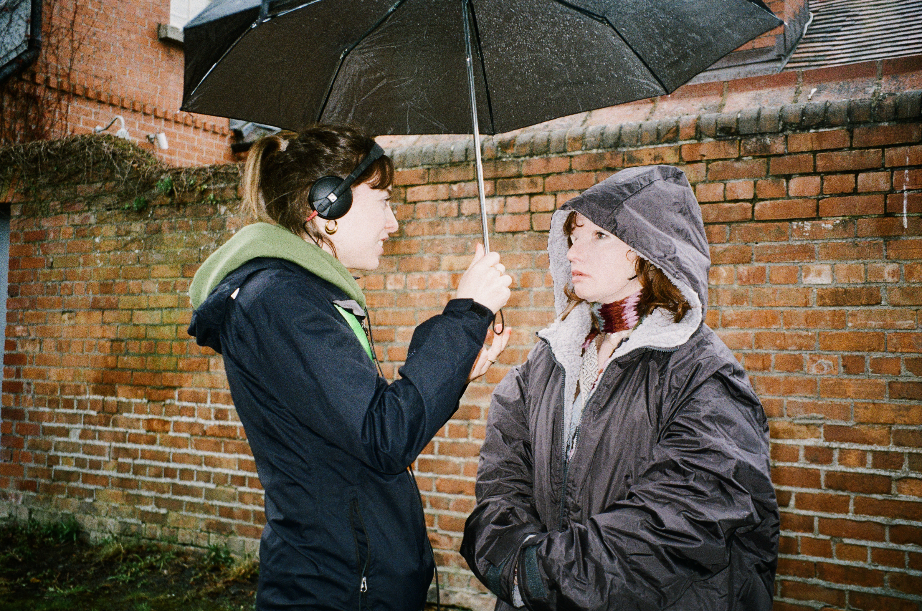Director Ais Brady and lead actor Caitríona Ennis.