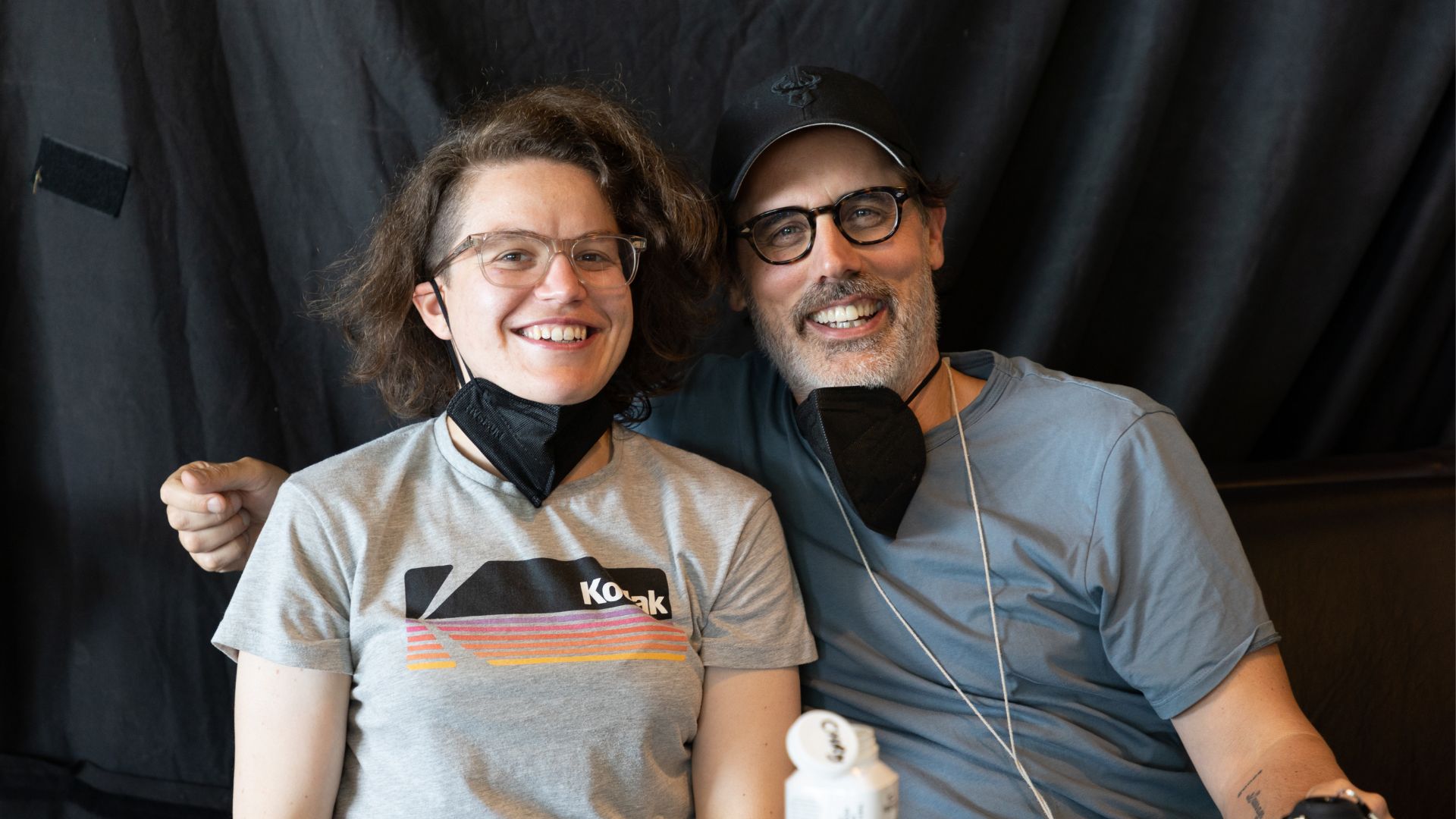 Natasha Waugh and Director Chris Cottam