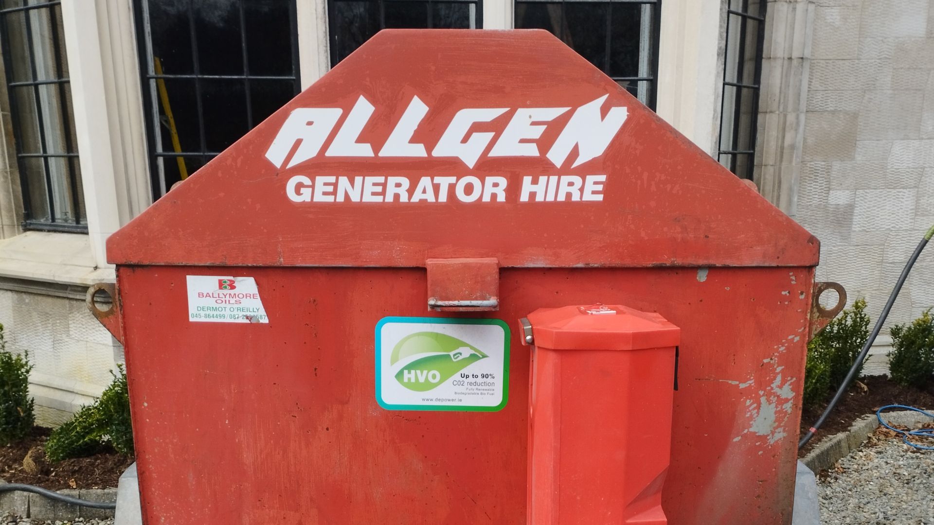 100% of Generators Used HVO