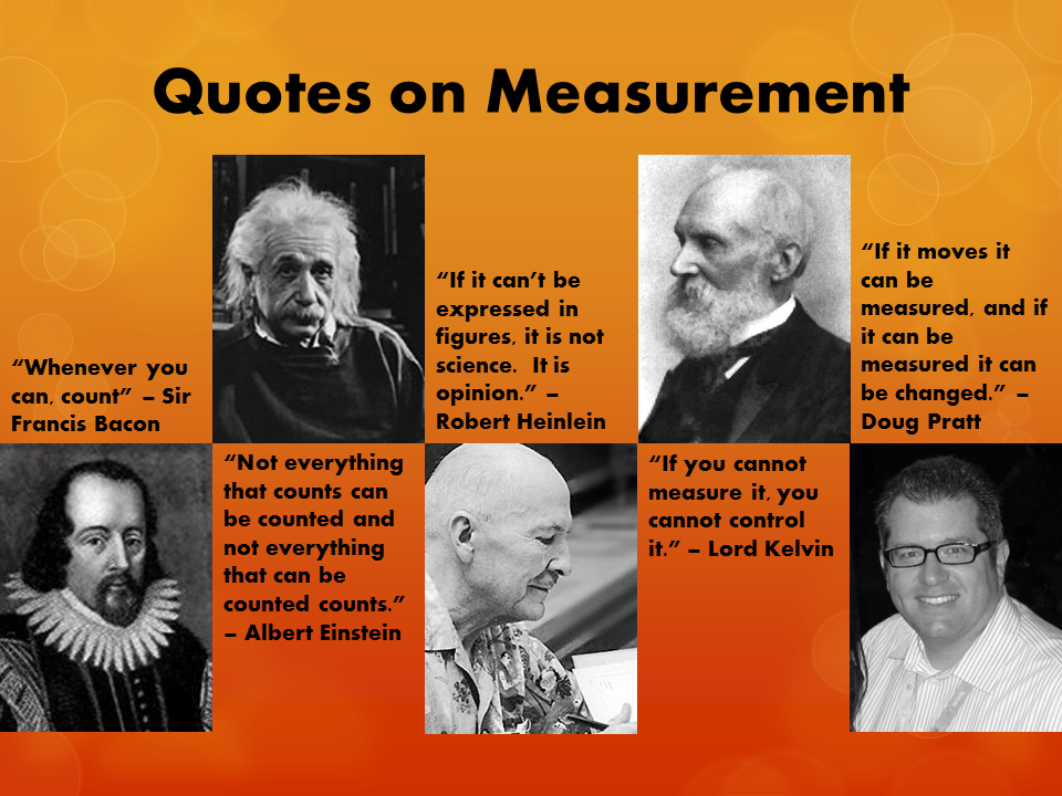 Quotes on measurements