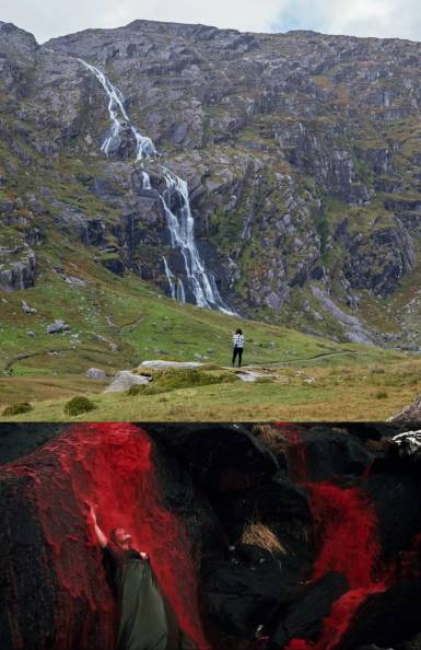 Mare's Tail Waterfall, Co. Cork