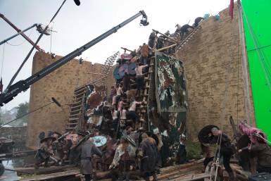 'Vikings' Set, Ashford Studios Backlot, Co. Wicklow